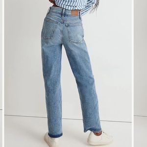 Madewell Kingsbury Wash Perfect Vintage Straight Leg Jeans. SZ. Tall 27.…